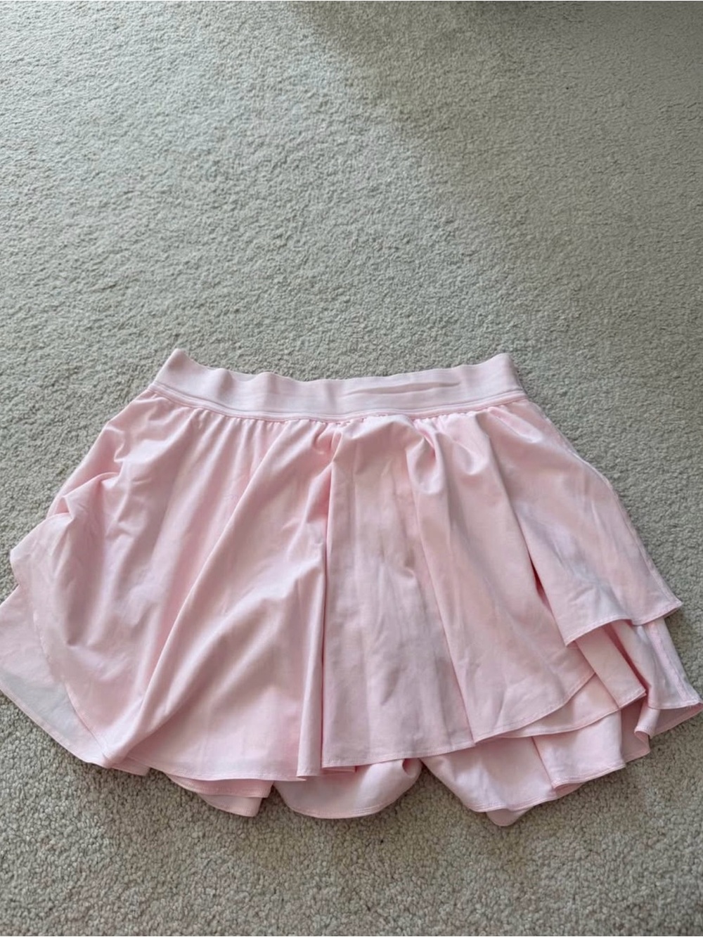 lululemon athletica Light Pink Layered Skirt